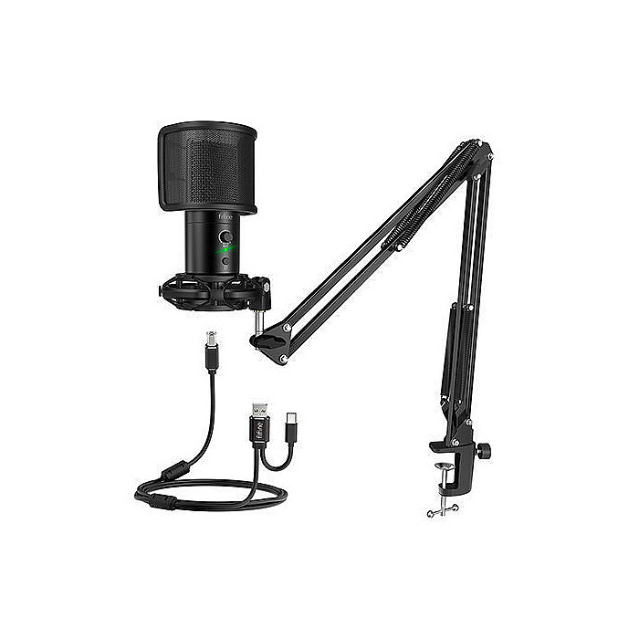 FIFINE T683 USB Gaming streaming Recording Microphone